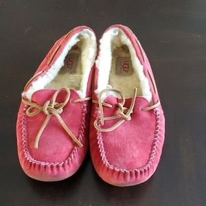 Red Ugg Moccasins